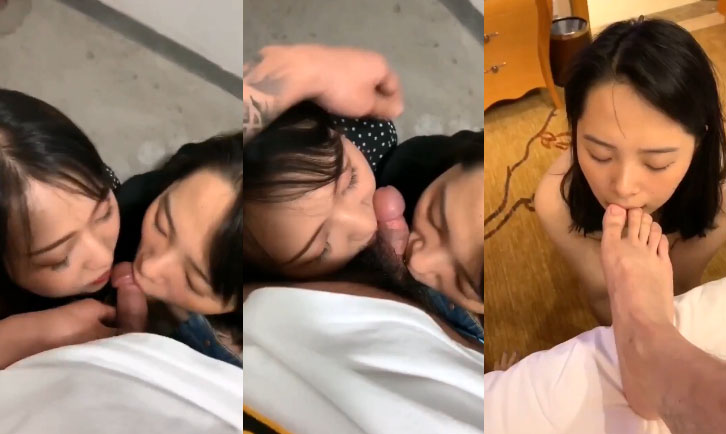 Số hưởng được 2 em gái xinh BJ một lúc